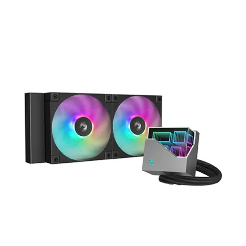 Tản Nhiệt Nước DeepCool LT240 ARGB 240mm – Màu Đen